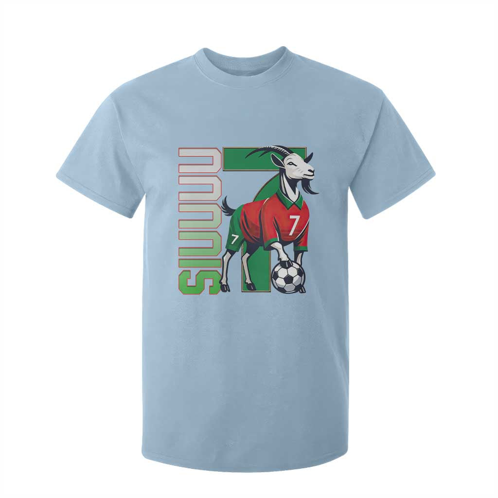 Siuuuu Game Day Soccer Celebration T Shirt For Kid Gift For Fans TS12 Light Blue Print Your Wear