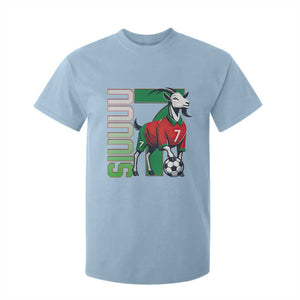 Siuuuu Game Day Soccer Celebration T Shirt For Kid Gift For Fans TS12 Light Blue Print Your Wear