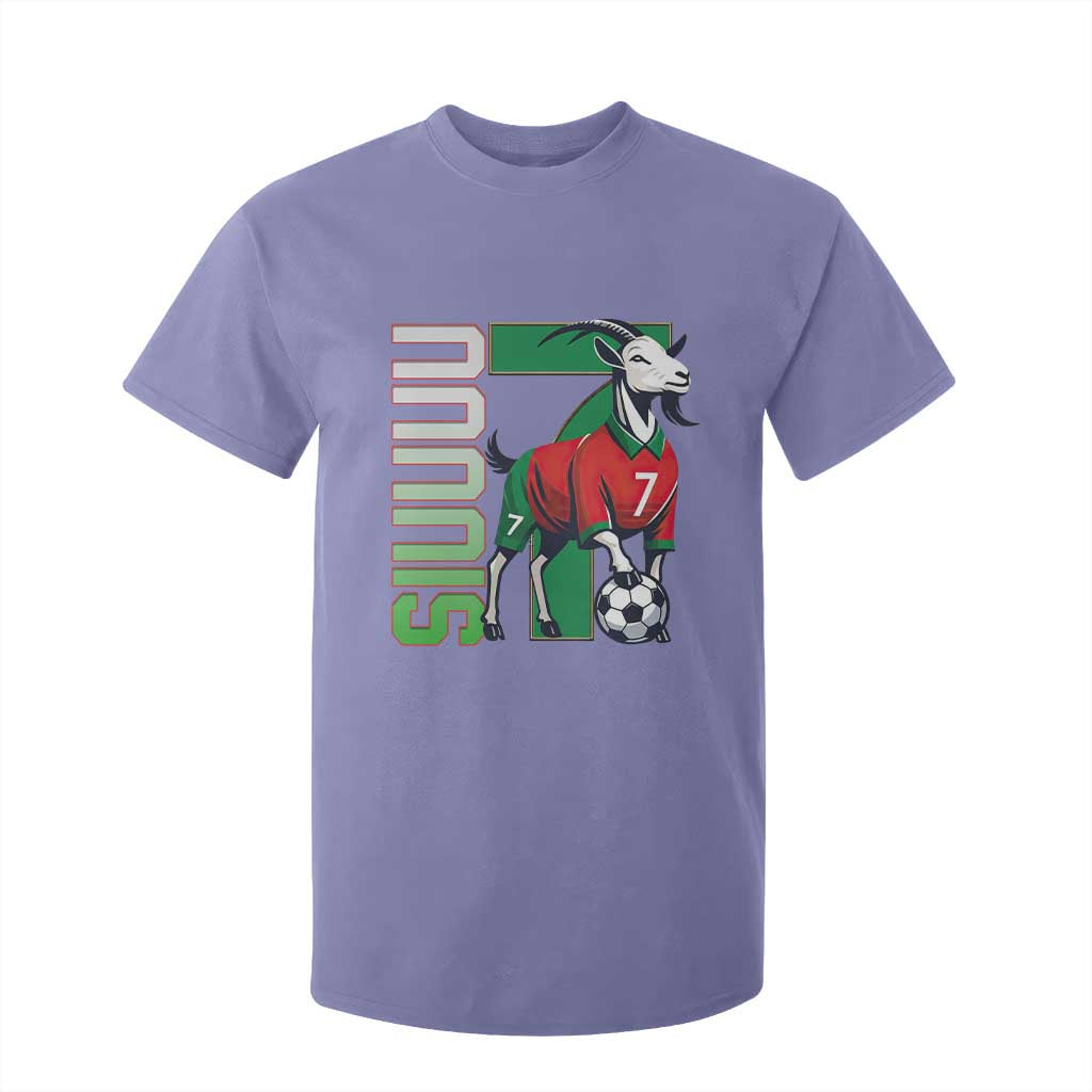 Siuuuu Game Day Soccer Celebration T Shirt For Kid Gift For Fans TS12 Violet Print Your Wear