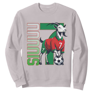 Siuuuu Game Day Soccer Celebration Sweatshirt Gift For Fans TS12 Ice Gray Print Your Wear