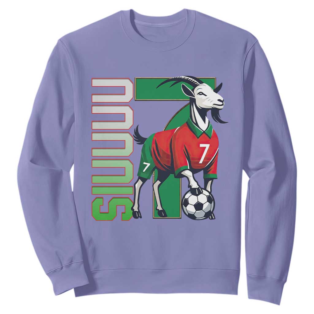 Siuuuu Game Day Soccer Celebration Sweatshirt Gift For Fans TS12 Violet Print Your Wear