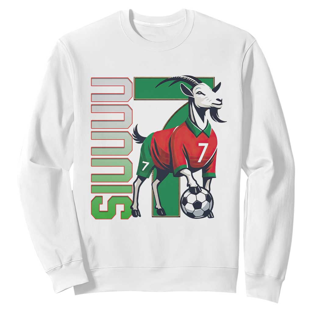Siuuuu Game Day Soccer Celebration Sweatshirt Gift For Fans TS12 White Print Your Wear