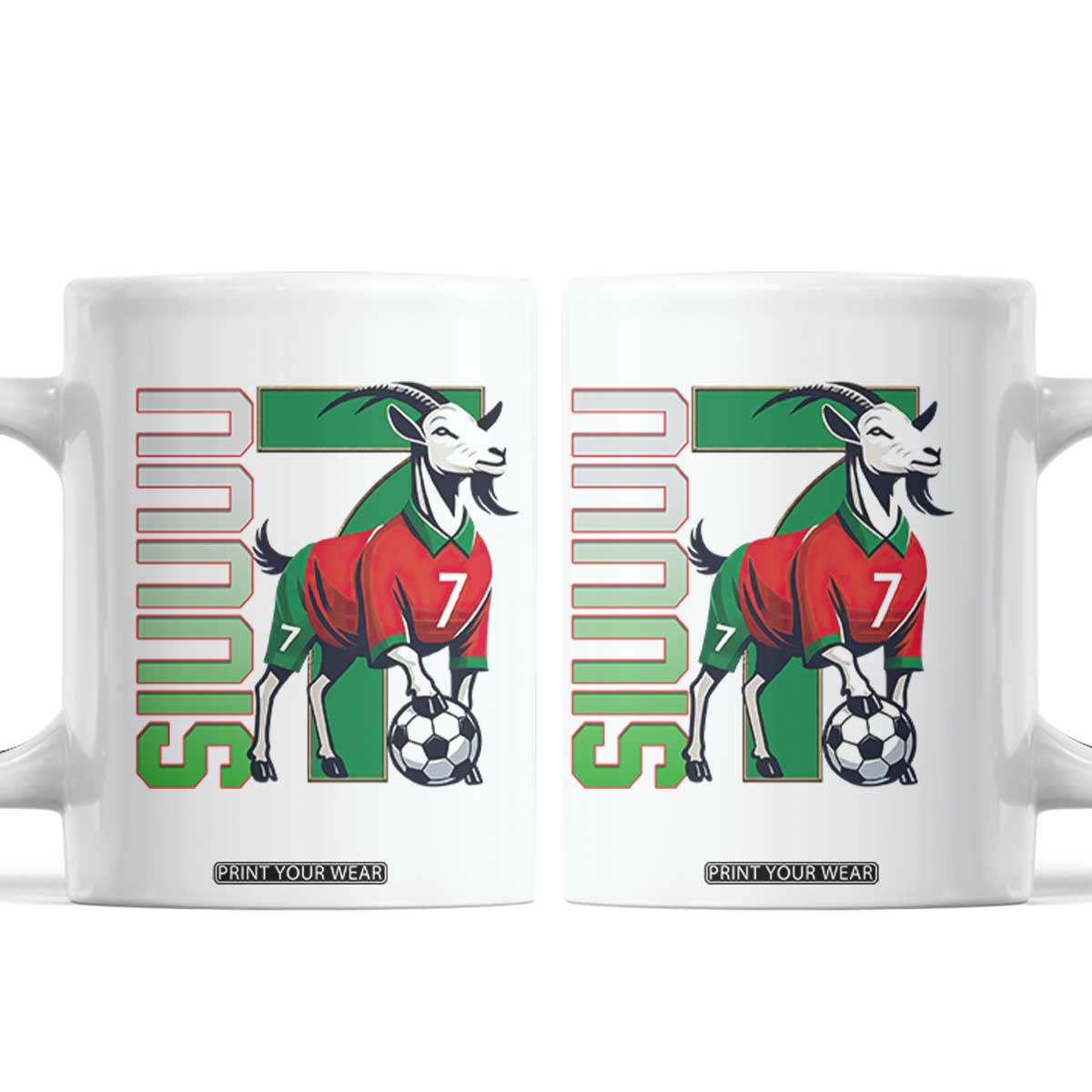 Siuuuu Game Day Soccer Celebration Coffee Mug Gift For Fans TS12 White Print Your Wear