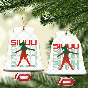 Funny Siuuuu Ceramic Ornament Iconic Goal Shout Soccer Lover Gift TS12 Print Your Wear