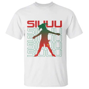Funny Siuuuu T Shirt Iconic Goal Shout Soccer Lover Gift TS12 White Print Your Wear