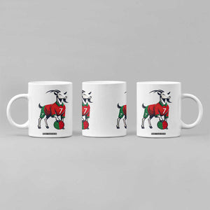 Number Seven Soccer GOAT Siuuuu Celebration Coffee Mug TS12 Print Your Wear