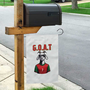 Siuuuu Goat Soccer Celebration Garden Flag Gift For Fans TS12 Print Your Wear