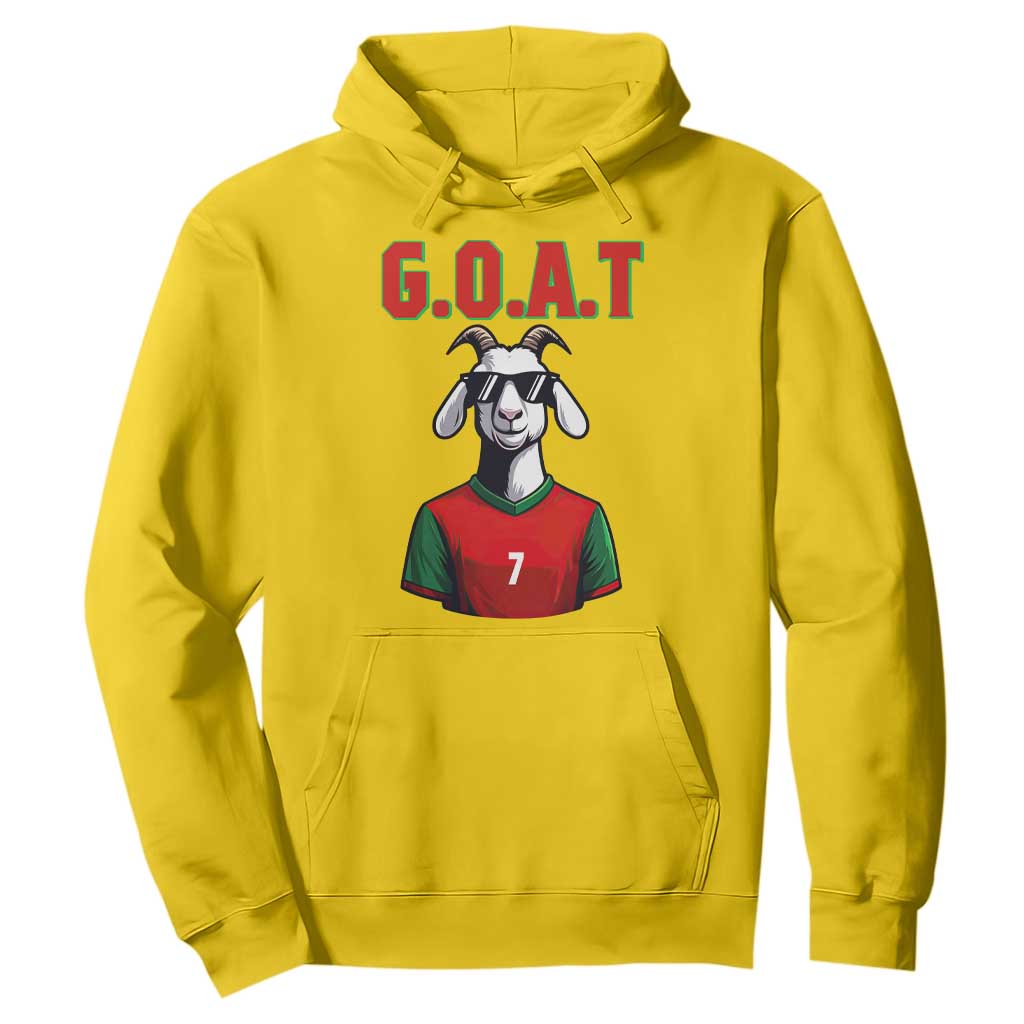Siuuuu Goat Soccer Celebration Hoodie Gift For Fans TS12 Daisy Print Your Wear