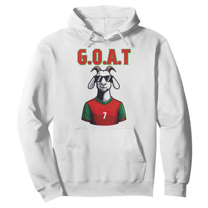 Siuuuu Goat Soccer Celebration Hoodie Gift For Fans TS12 White Print Your Wear