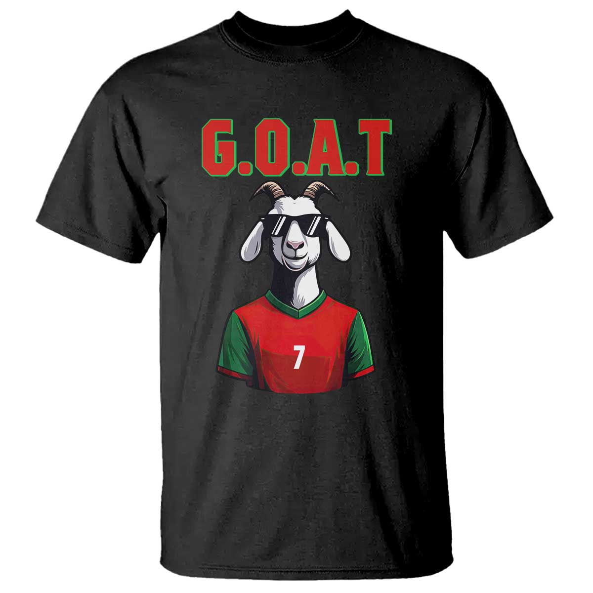 Siuuuu Goat Soccer Celebration T Shirt Gift For Fans TS12 Black Print Your Wear