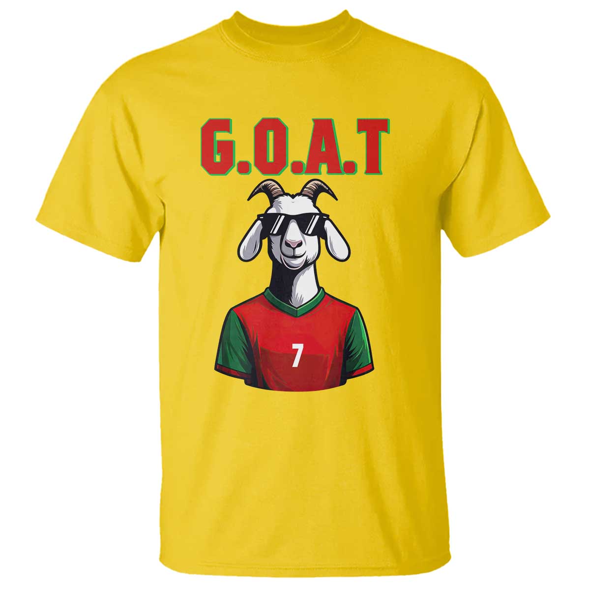 Siuuuu Goat Soccer Celebration T Shirt Gift For Fans TS12 Daisy Print Your Wear