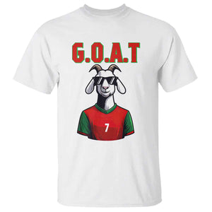Siuuuu Goat Soccer Celebration T Shirt Gift For Fans TS12 White Print Your Wear
