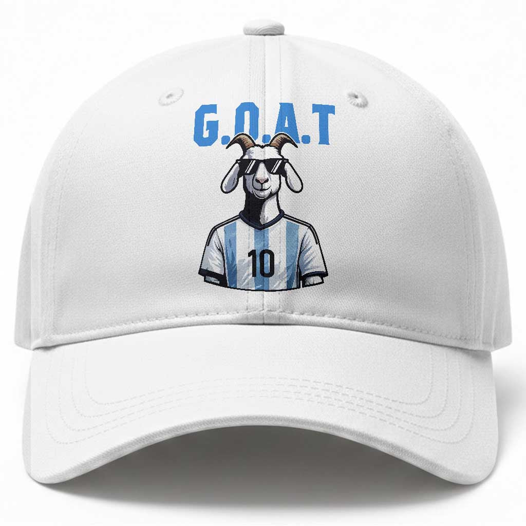 The Goat Of Soccer Number Ten Baseball Cap Gift For Fans TS12 Print Your Wear