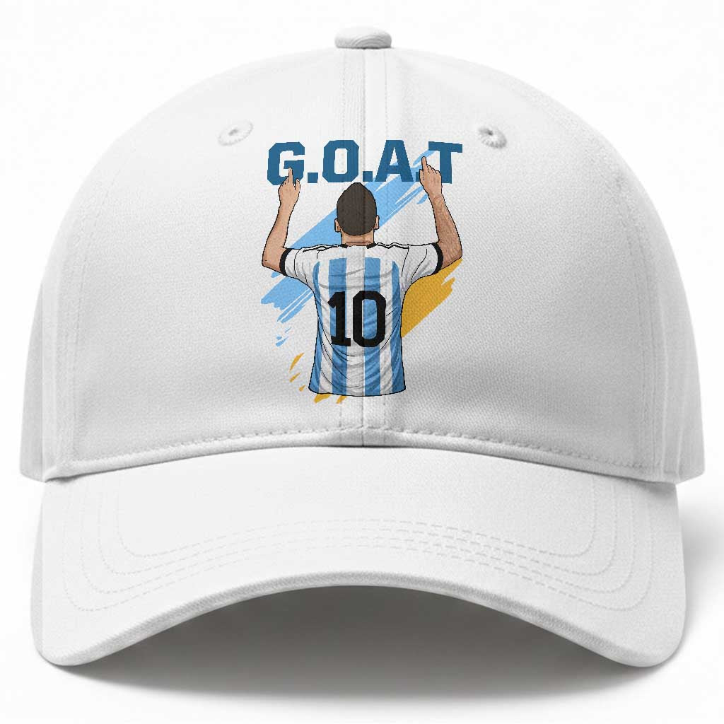 Legendary Number 10 Baseball Cap Goat Of Soccer Gift For Fans TS12 Print Your Wear