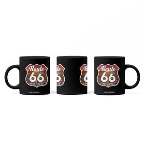 Route Highway 66 Centennial Coffee Mug Vintage Distressed Americas Highway TS12 Print Your Wear