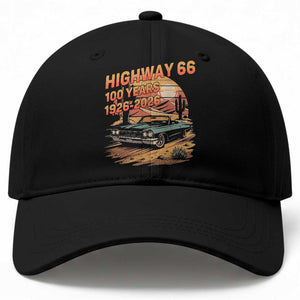 Route Highway 66 Centennial Baseball Cap 100 Year Road Trip Adventure TS12 Print Your Wear