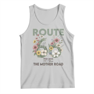 Route Highway 66 Tank Top Floral Centennial 100 Year Anniversary TS12 Ash Print Your Wear