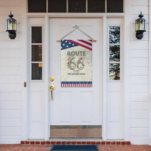 Route Highway 66 Garden Flag Floral Centennial 100 Year Anniversary TS12 Print Your Wear