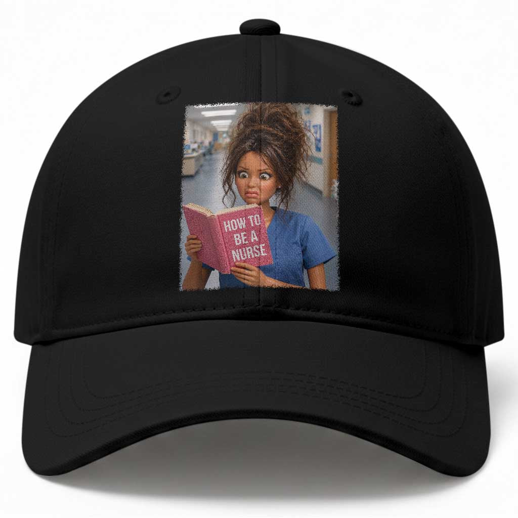 Funny Nursing Student Doll Face Meme Baseball Cap Future Nurse Gift TS12 Print Your Wear