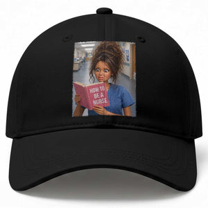 Funny Nursing Student Doll Face Meme Baseball Cap Future Nurse Gift TS12 Print Your Wear