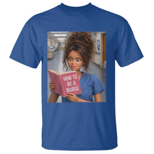 Funny Nursing Student Doll Face Meme T Shirt Future Nurse Gift TS12 Royal Blue Print Your Wear