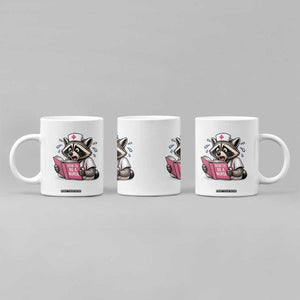 Funny Raccoon Nursing Student Healthcare Gift Coffee Mug TS12 Print Your Wear