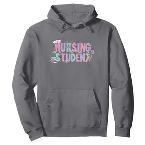 Pastel Nursing Student Medical School Gift Hoodie TS12 Charcoal Print Your Wear