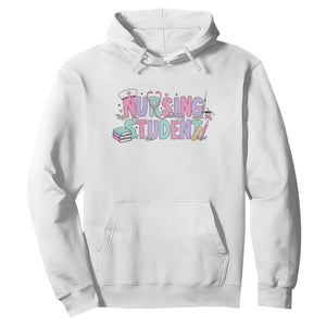 Pastel Nursing Student Medical School Gift Hoodie TS12 White Print Your Wear