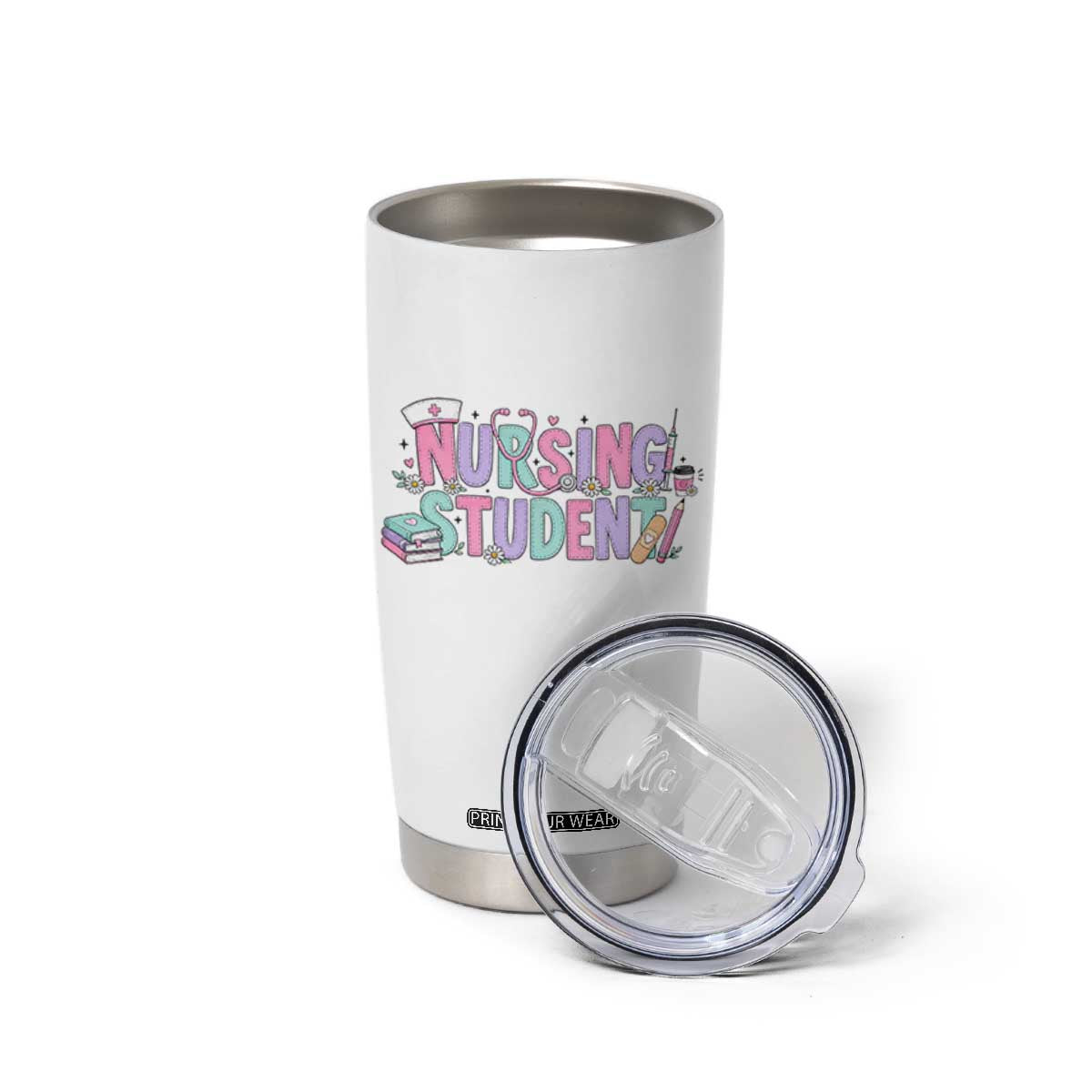 Pastel Nursing Student Medical School Gift Tumbler Cup TS12 Print Your Wear
