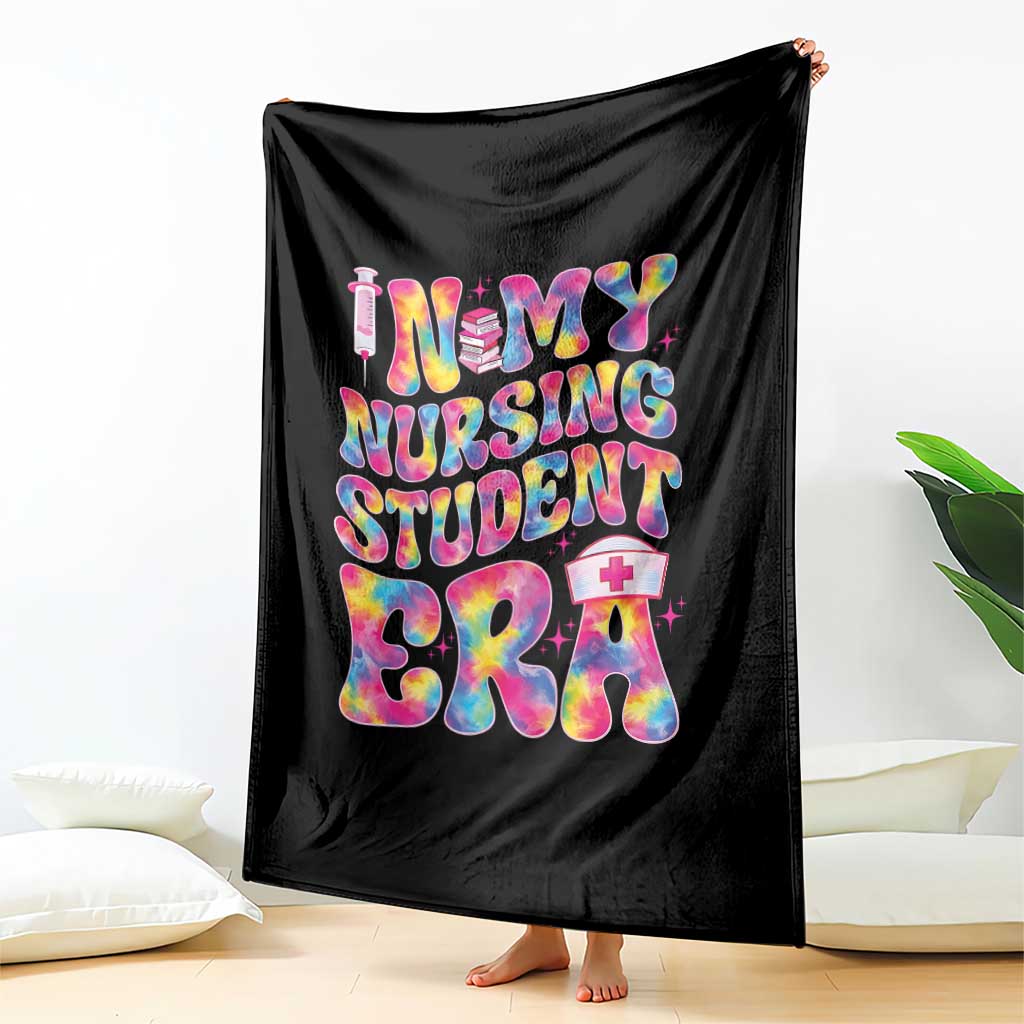 In My Nursing Student Era Throw Blanket Future Nurse Gift TS12 Print Your Wear