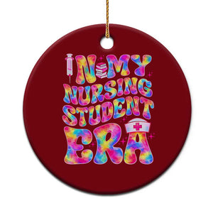 In My Nursing Student Era Ceramic Ornament Future Nurse Gift TS12 1pc Red Print Your Wear
