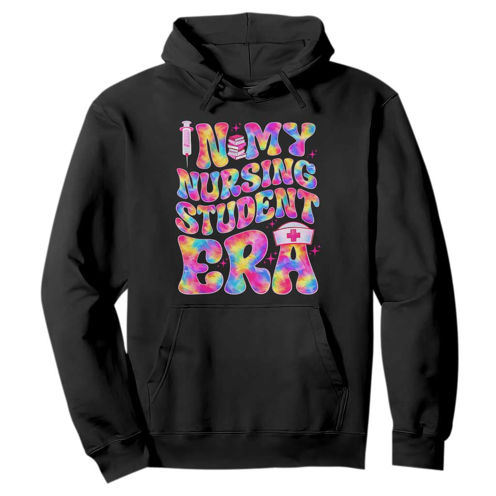 In My Nursing Student Era Hoodie Future Nurse Gift TS12 Black Print Your Wear
