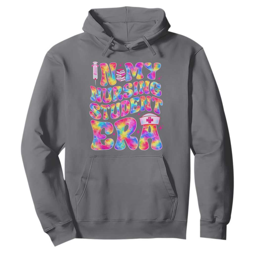 In My Nursing Student Era Hoodie Future Nurse Gift TS12 Charcoal Print Your Wear