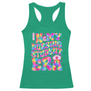 In My Nursing Student Era Racerback Tank Top Future Nurse Gift TS12 Irish Green Print Your Wear