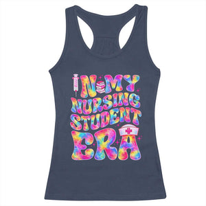 In My Nursing Student Era Racerback Tank Top Future Nurse Gift TS12 Navy Print Your Wear
