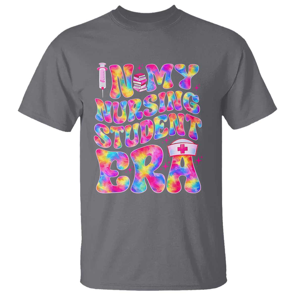 In My Nursing Student Era T Shirt Future Nurse Gift TS12 Charcoal Print Your Wear