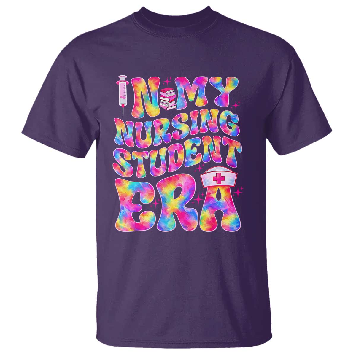 In My Nursing Student Era T Shirt Future Nurse Gift TS12 Purple Print Your Wear