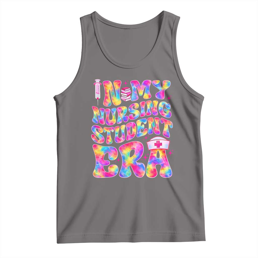 In My Nursing Student Era Tank Top Future Nurse Gift TS12 Deep Heather Print Your Wear