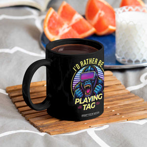 VR Gamer Gorilla Coffee Mug Id Rather Be Playing Tag Gift TS12 Print Your Wear