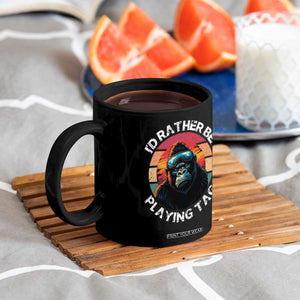 Funny Gorilla Lover Coffee Mug Id Rather Be Playing Tag VR Game TS12 Print Your Wear