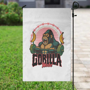Fitness Lover Gift Garden Flag Gorilla Mode TS12 Print Your Wear