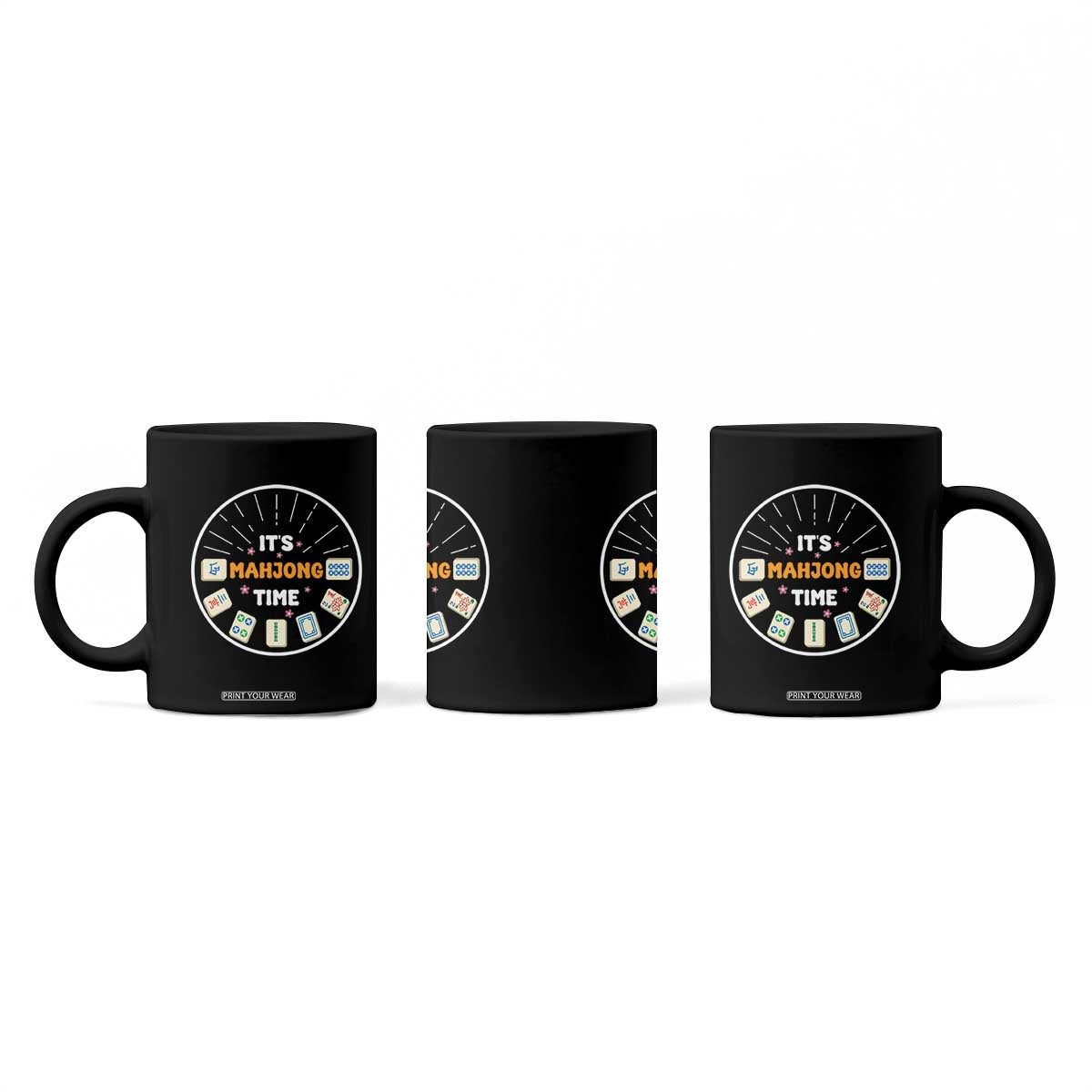 It Is Mahjong Time Coffee Mug Gambling Chinese Gift TS12 Print Your Wear