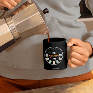 It Is Mahjong Time Coffee Mug Gambling Chinese Gift TS12 Print Your Wear