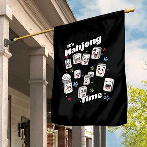 It Is Mahjong Time Garden Flag Mahjong Lover Gift TS12 Print Your Wear