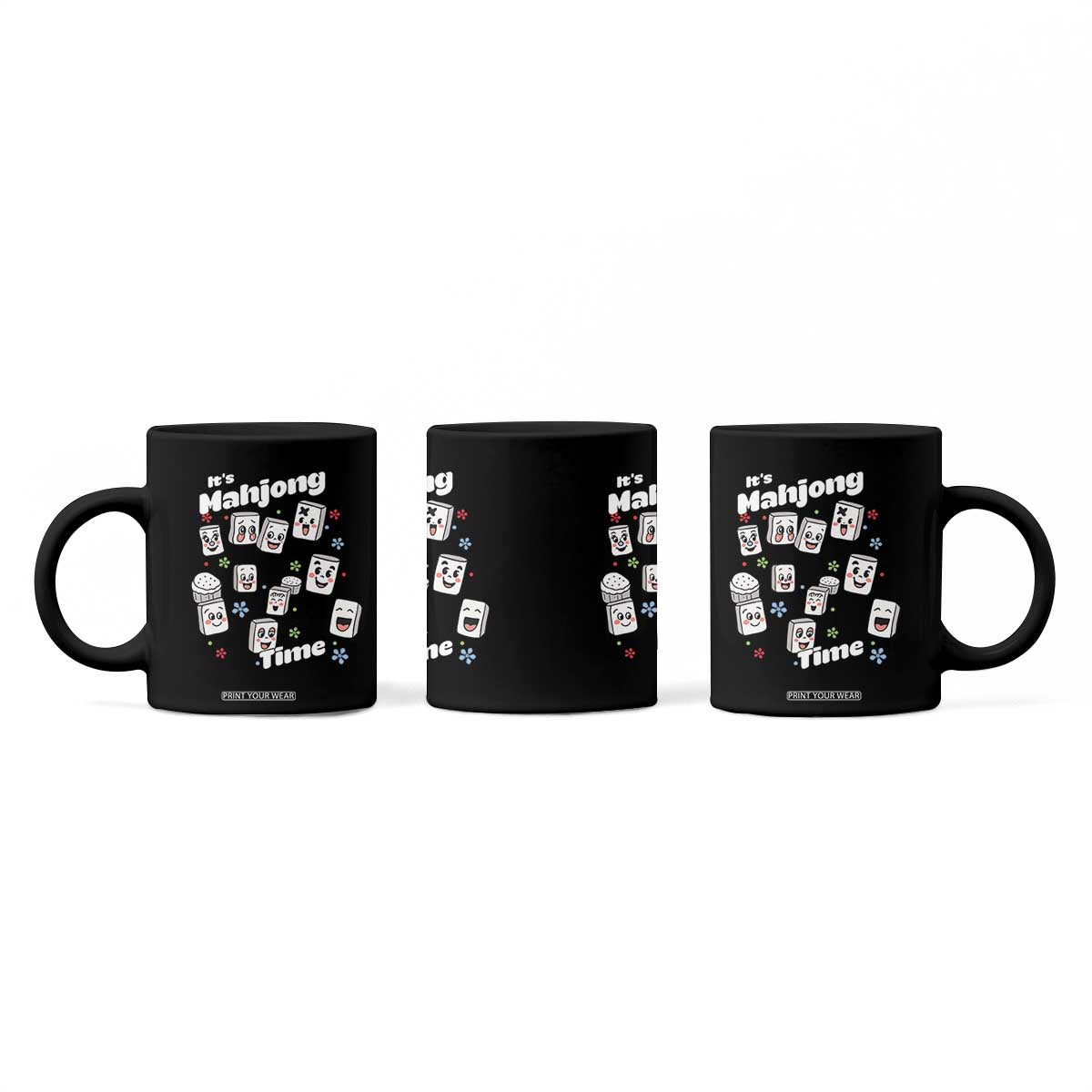 It Is Mahjong Time Coffee Mug Mahjong Lover Gift TS12 Print Your Wear