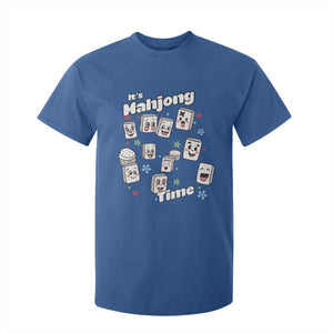 It Is Mahjong Time T Shirt For Kid Mahjong Lover Gift TS12 Royal Blue Print Your Wear