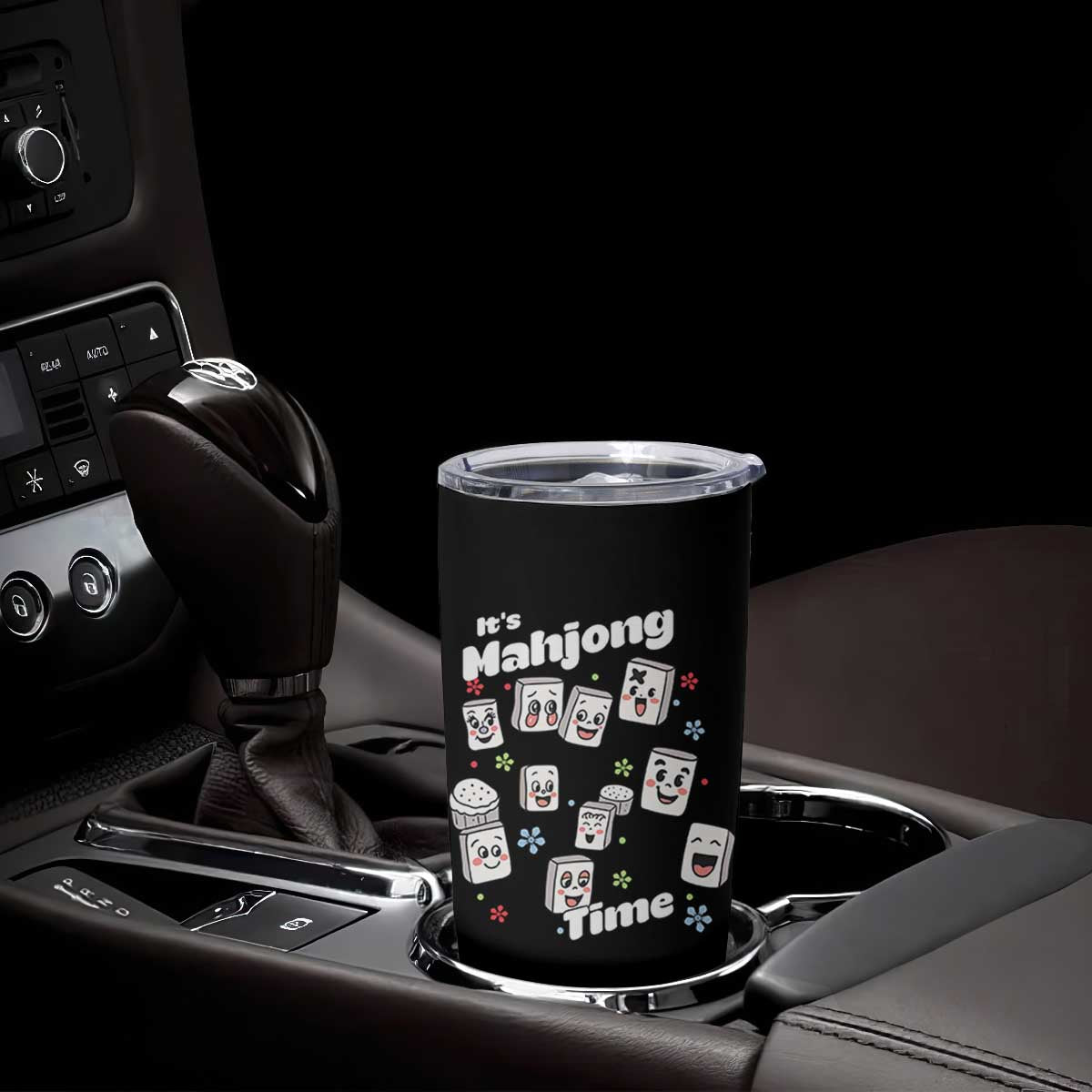 It Is Mahjong Time Tumbler Cup Mahjong Lover Gift TS12 Print Your Wear