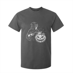 Funny Welder Halloween Grim Reaper T Shirt For Kid Spooky Tradesman Welding