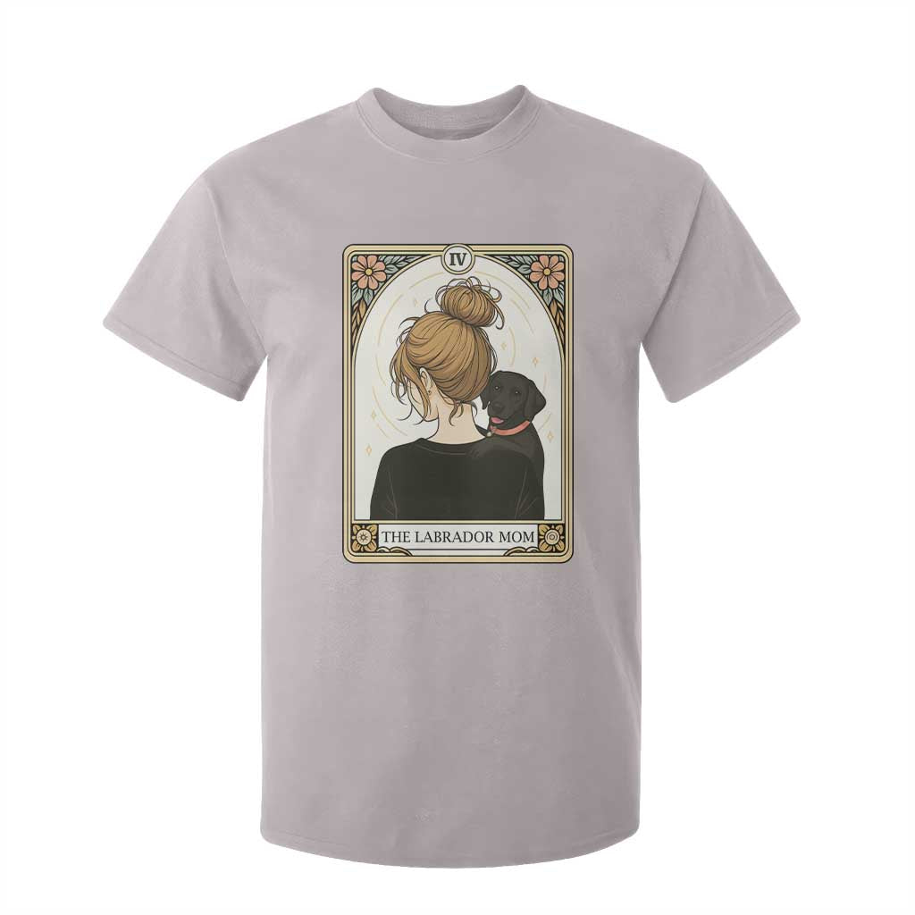 Black Labrador Mom T Shirt For Kid Funny Tarot Card Dog Lover Gift TS12 Ice Gray Print Your Wear