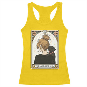 Black Labrador Mom Racerback Tank Top Funny Tarot Card Dog Lover Gift TS12 Daisy Print Your Wear